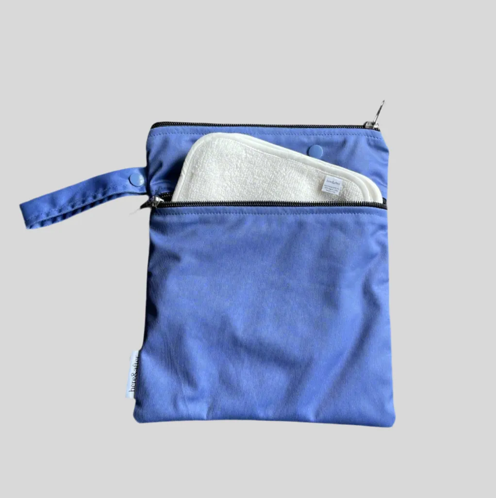 'On The Go' reusable travel wipes bag (Version 2.0)