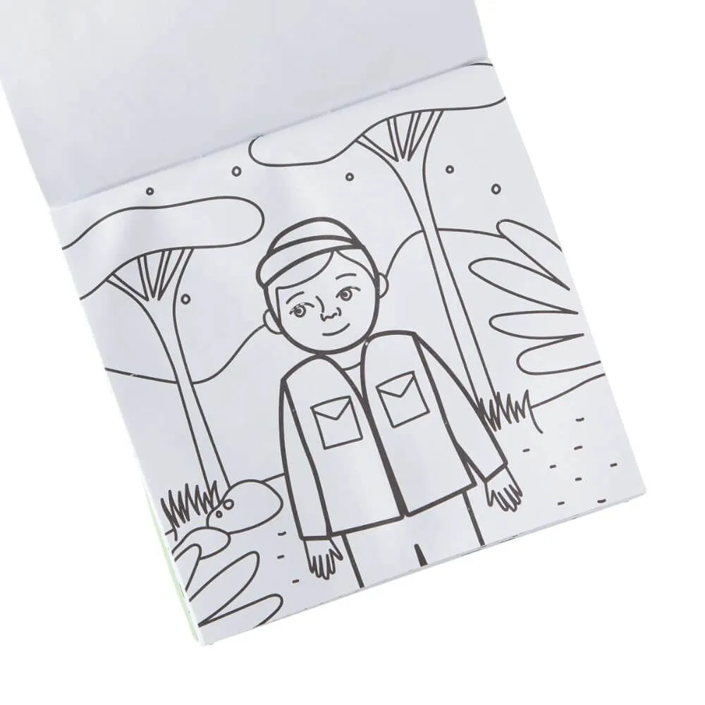 Ooly On Safari Carry Along Colouring Book Set
