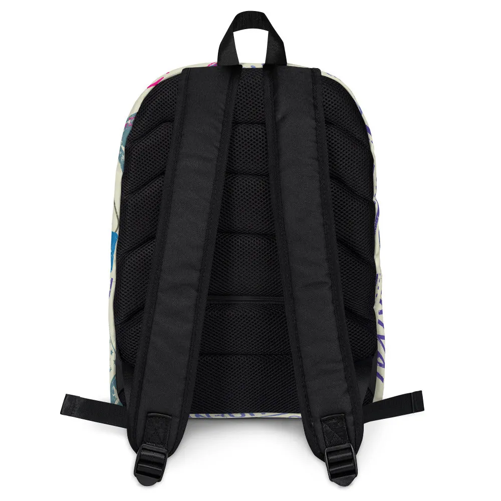 Passport Stamps Backpack