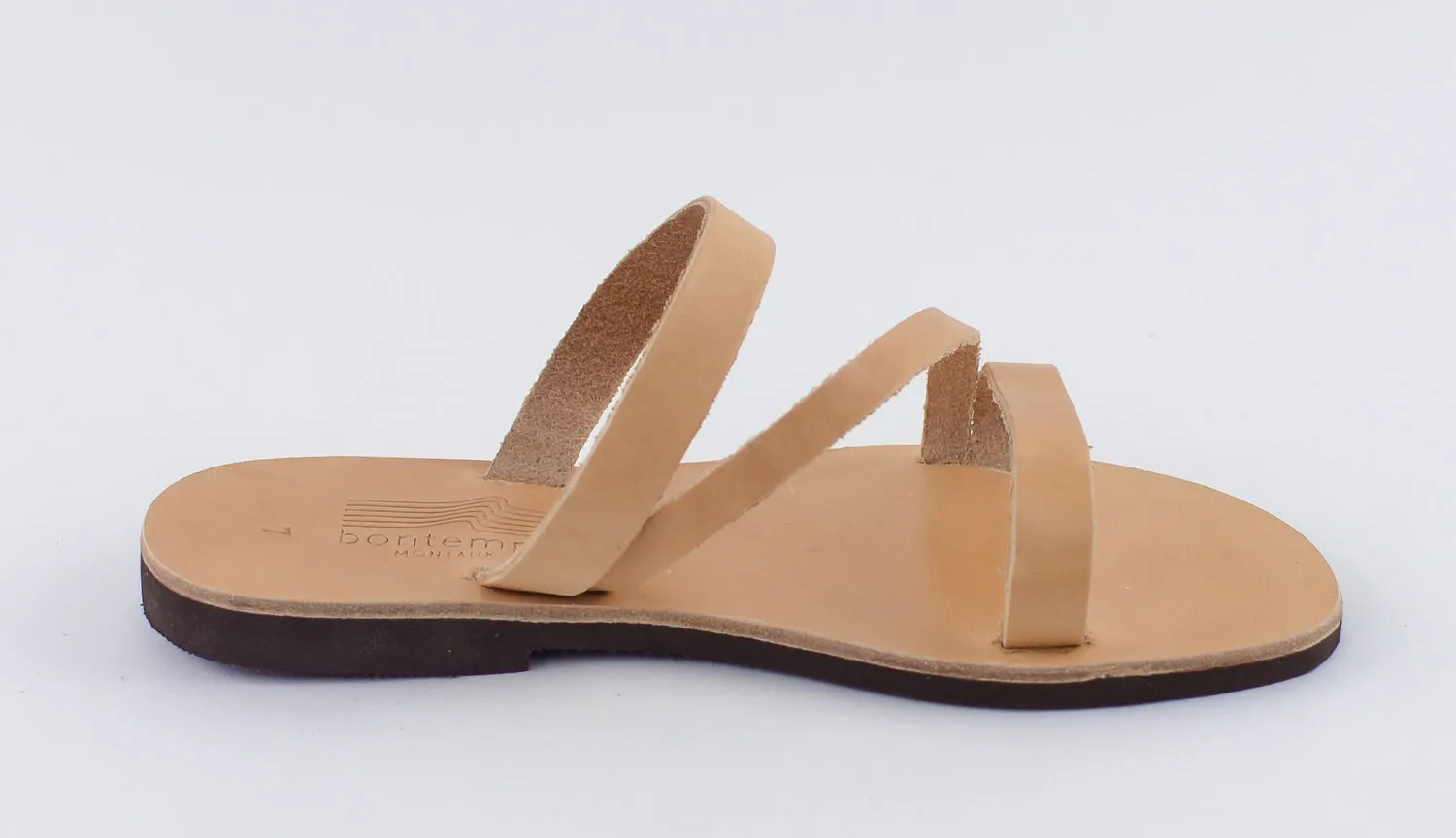 PERSEPHONE NATURAL LEATHER SANDALS