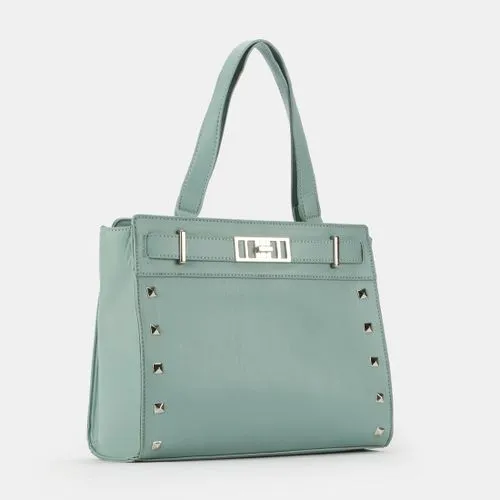 Pierre Cardin Abbey Studded Satchel | Mint – PCL05130MIMI-A0