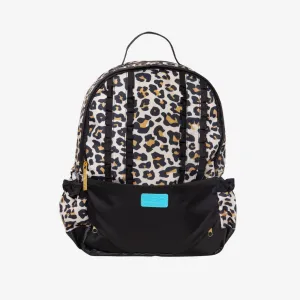 Posh Peanut Lana Leopard Ruffled Backpack