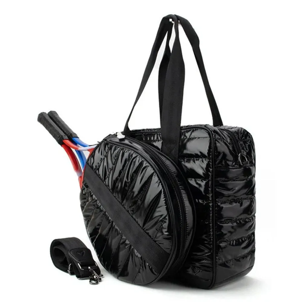preneLOVE Tennis Puffer Bag - Black Monochromatic