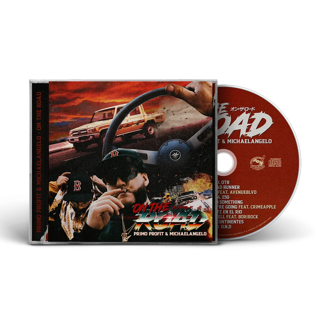 Primo Profit x Michaelangelo - On The Road (Jewel Case CD)