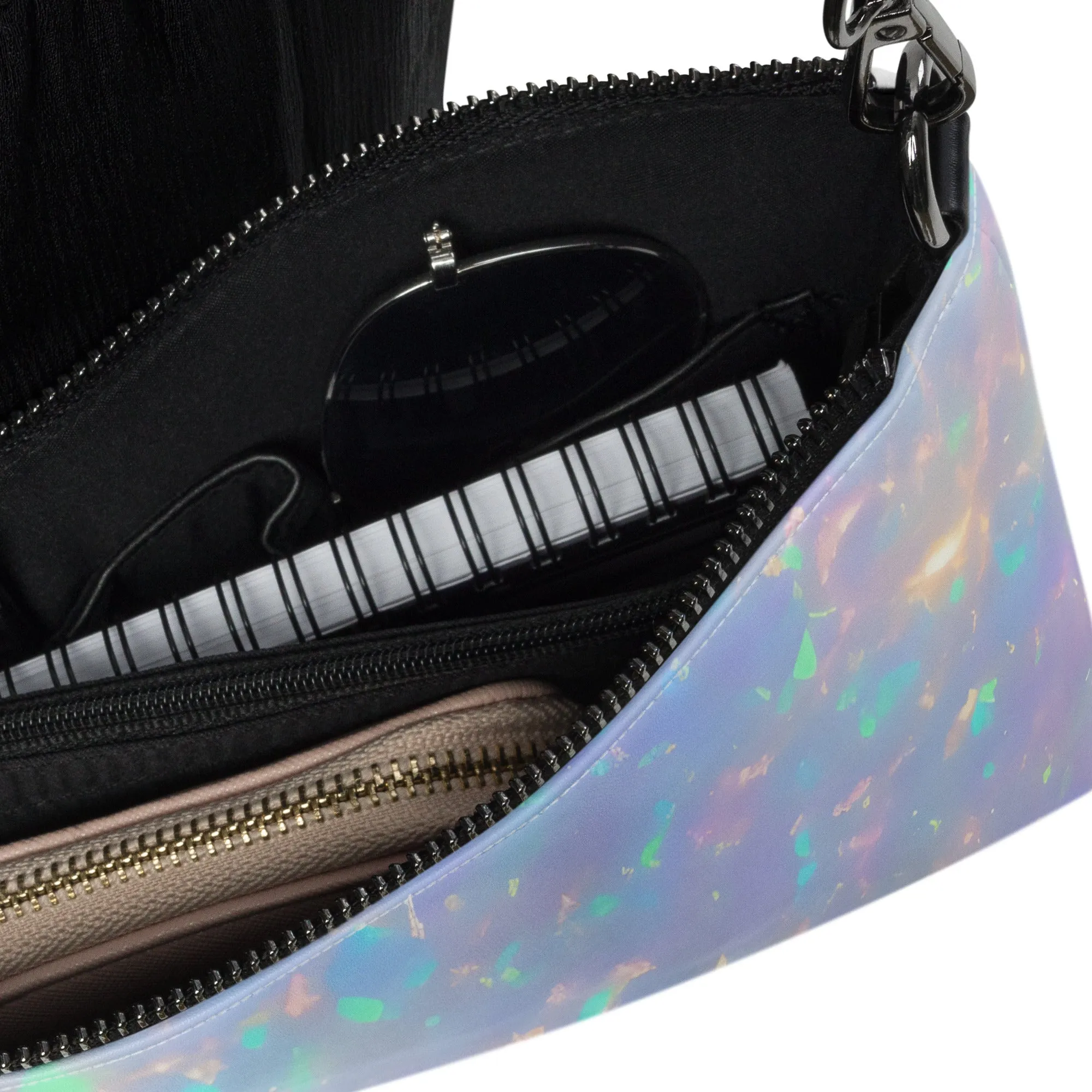 Purple Opal Crossbody Bag