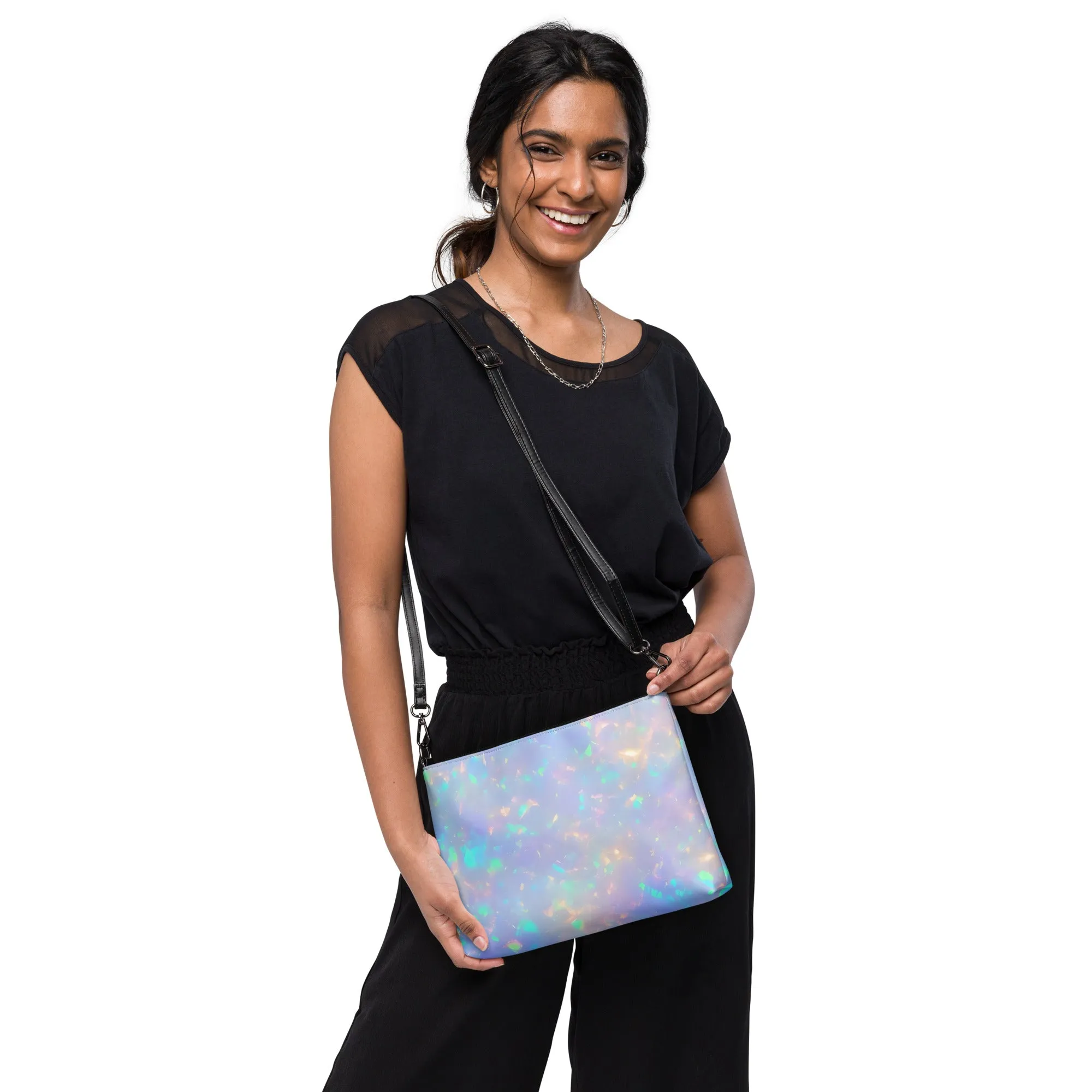 Purple Opal Crossbody Bag