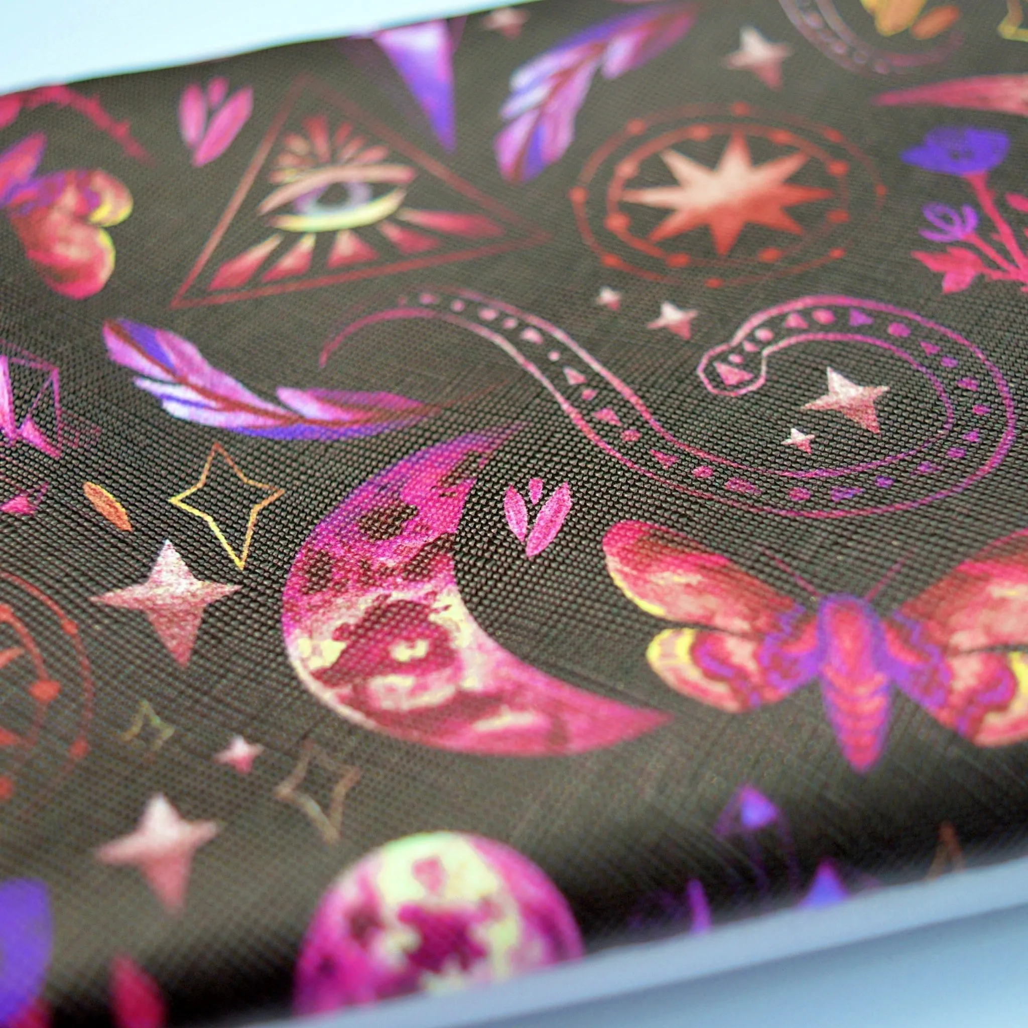 Purple Wiccan Wristlet