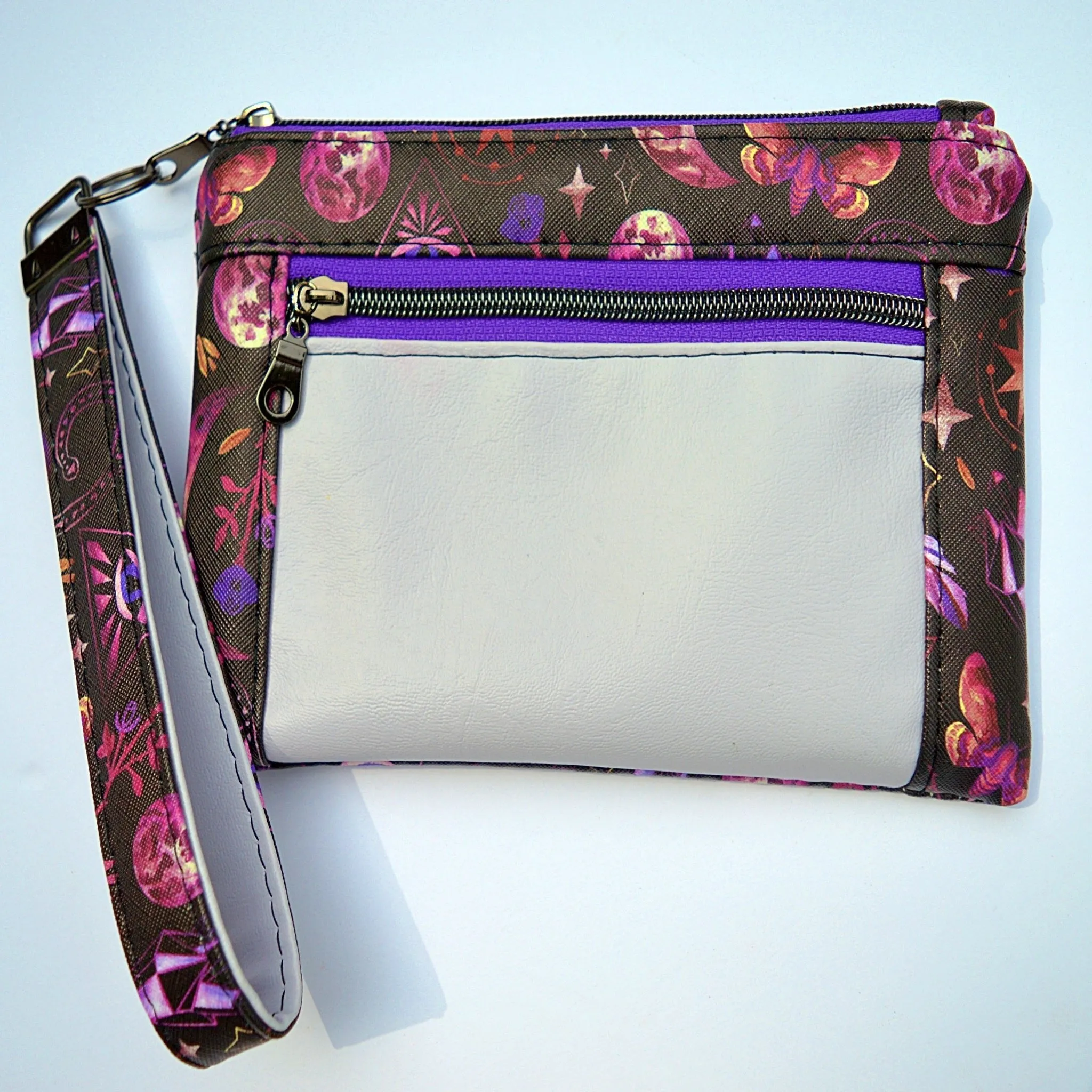 Purple Wiccan Wristlet