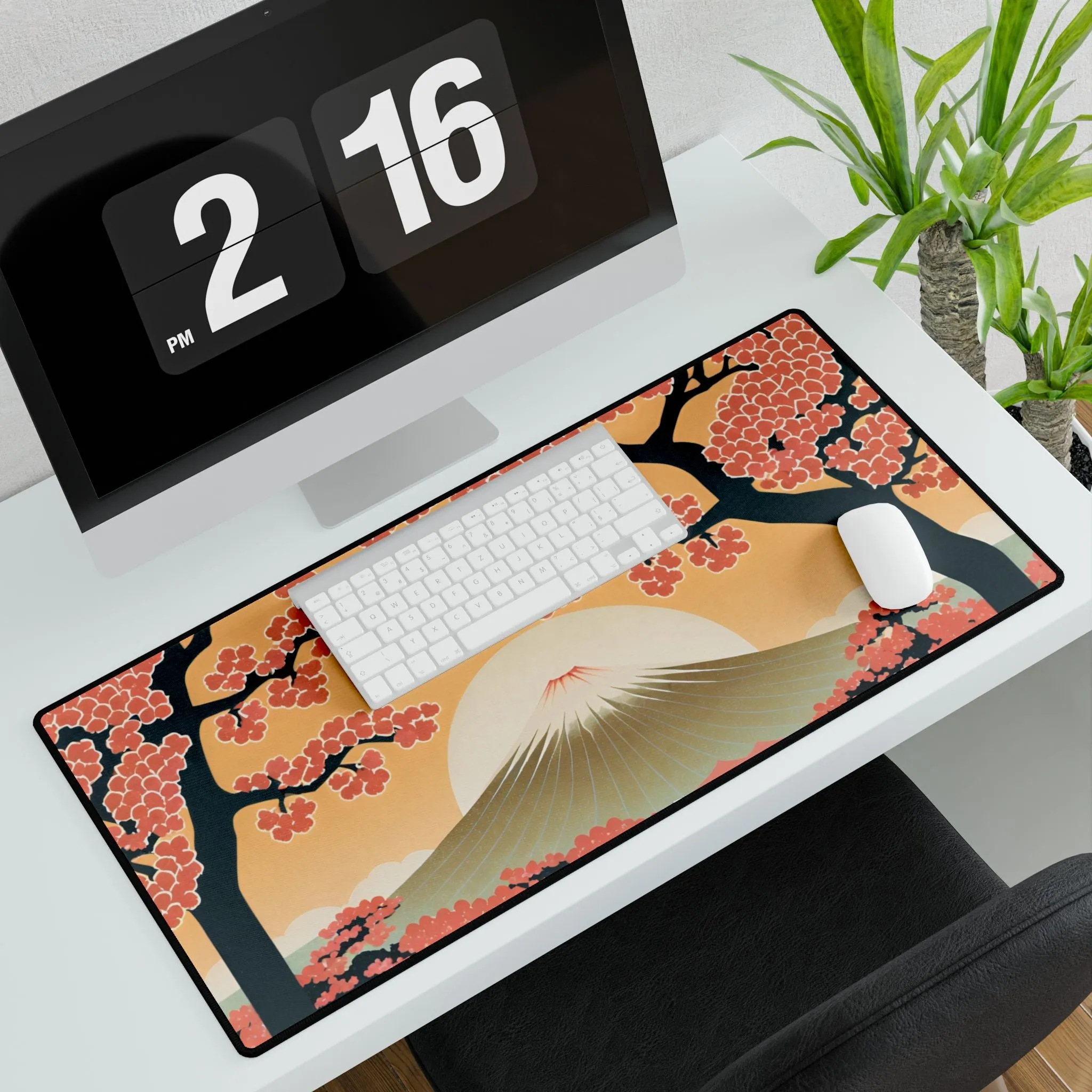 Radiant Dawn Desk Mat | Large Mousepad for Work & Gaming