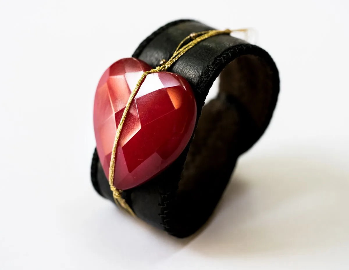 Red Heart Cuff