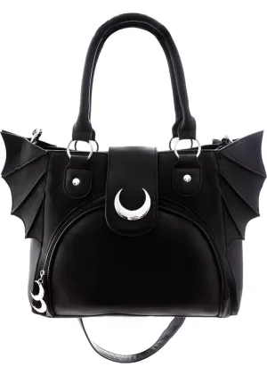 Restyle Elegant Moon Bat Black