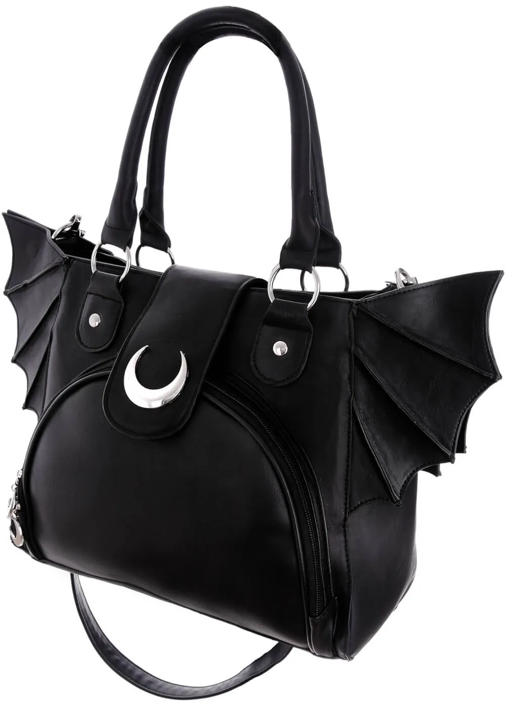 Restyle Elegant Moon Bat Black