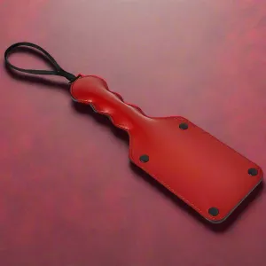 Saffron Vegan Leather Square Paddle