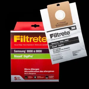 Samsung 3M Filtret Bag "8000 & 9000" / Bissell 3M Filtrete Bag "Digipro"