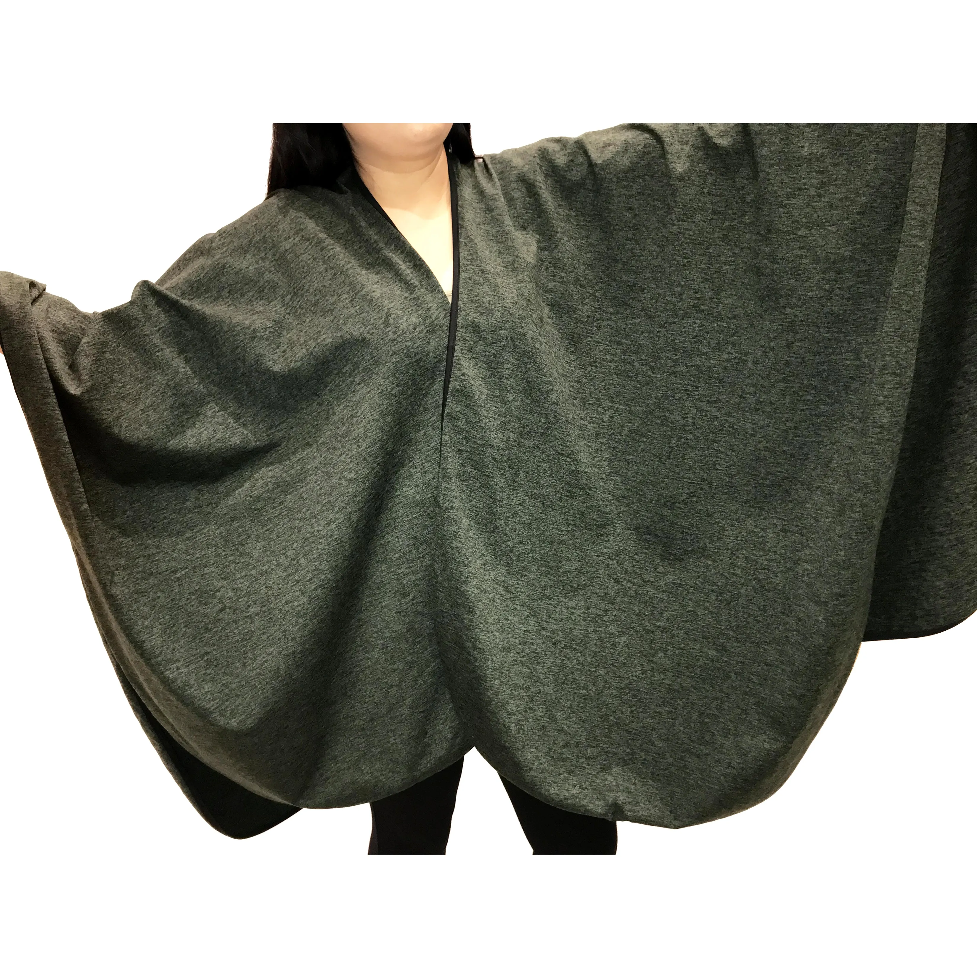 SHAWL TRAVEL HUNTER GREEN