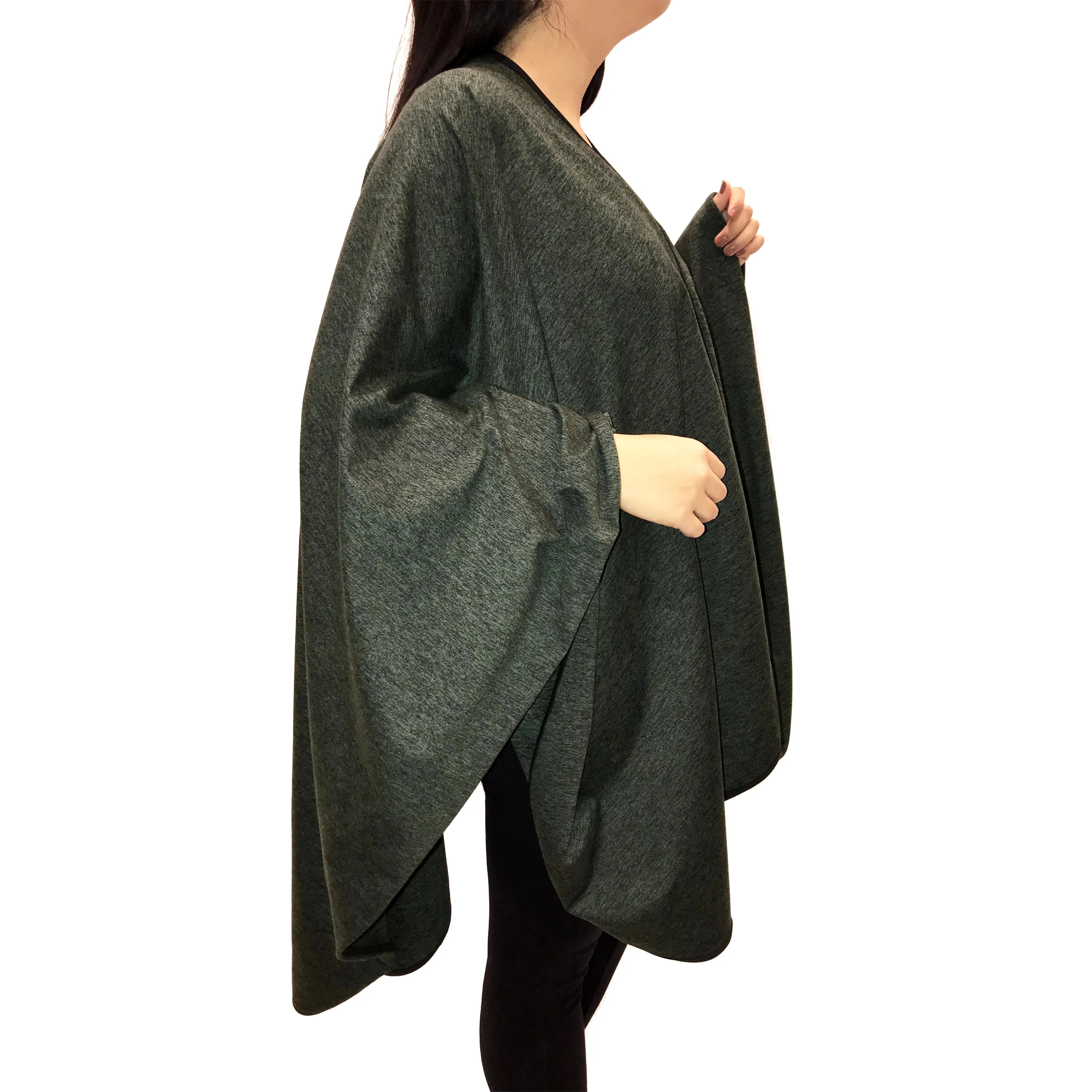 SHAWL TRAVEL HUNTER GREEN