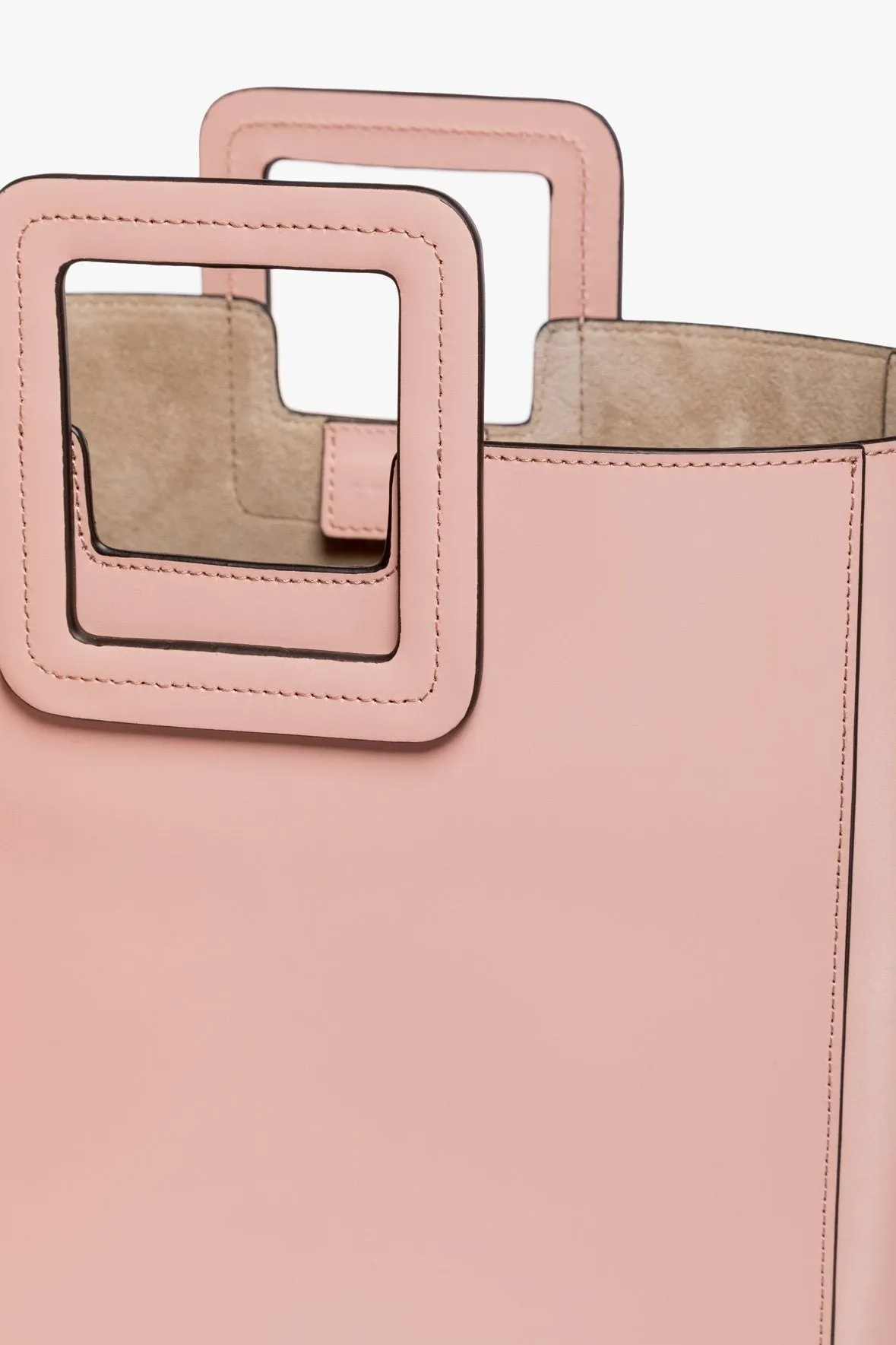 SHIRLEY LEATHER BAG | DARK BLUSH