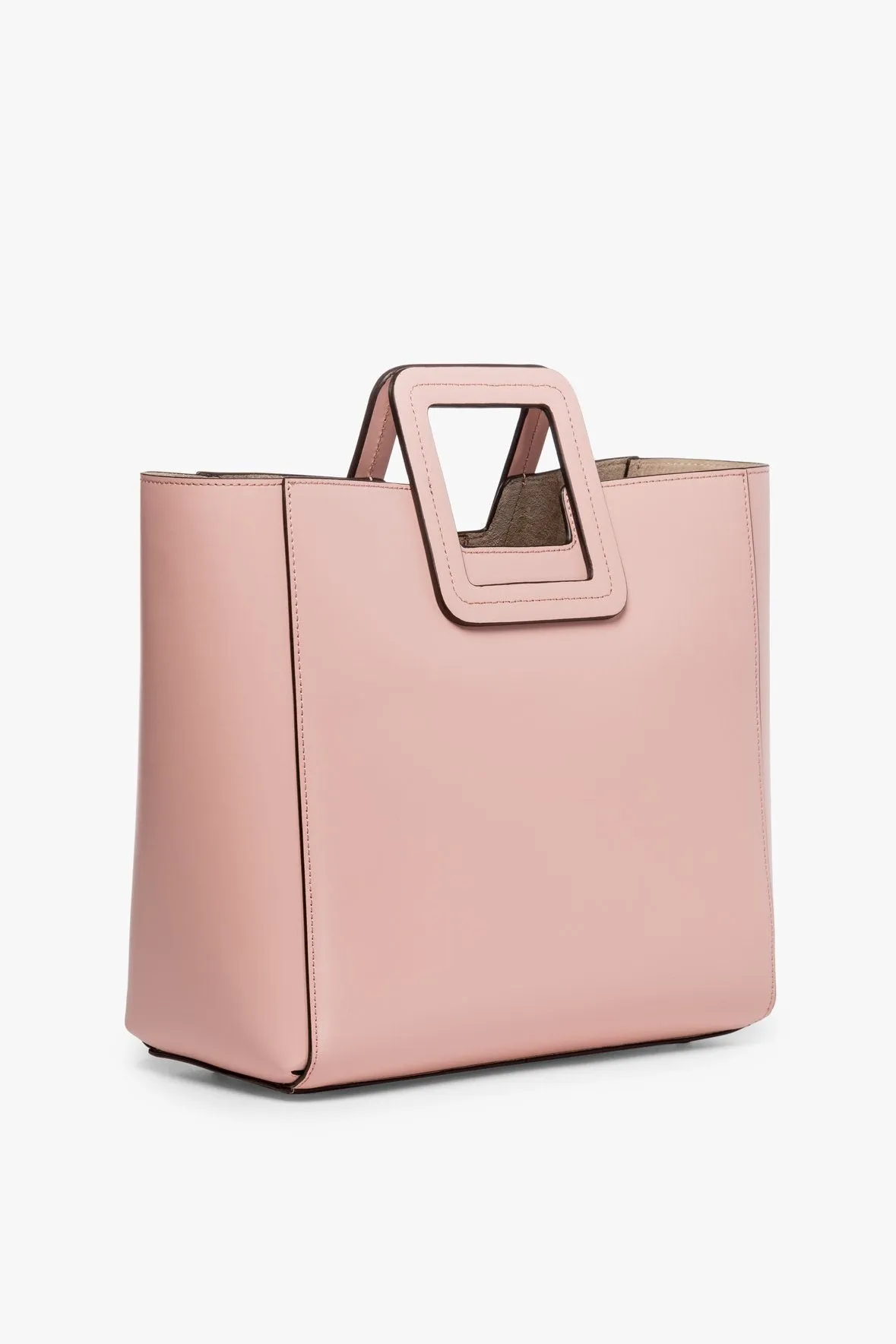 SHIRLEY LEATHER BAG | DARK BLUSH