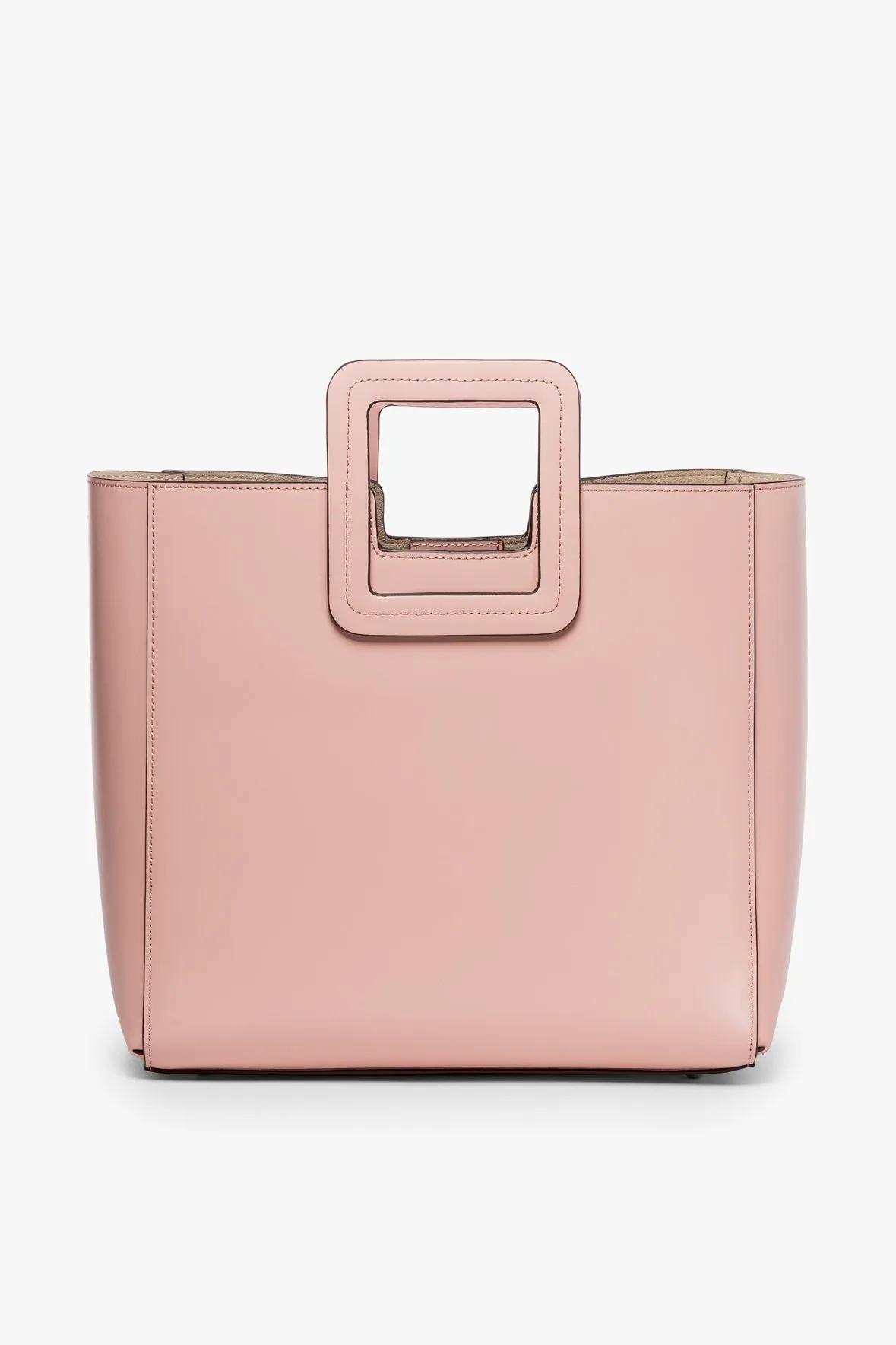 SHIRLEY LEATHER BAG | DARK BLUSH