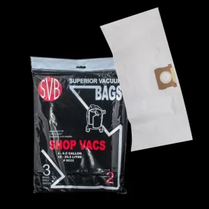 Shop-Vac Paper Bags 4-6.5 Gallons-3pk