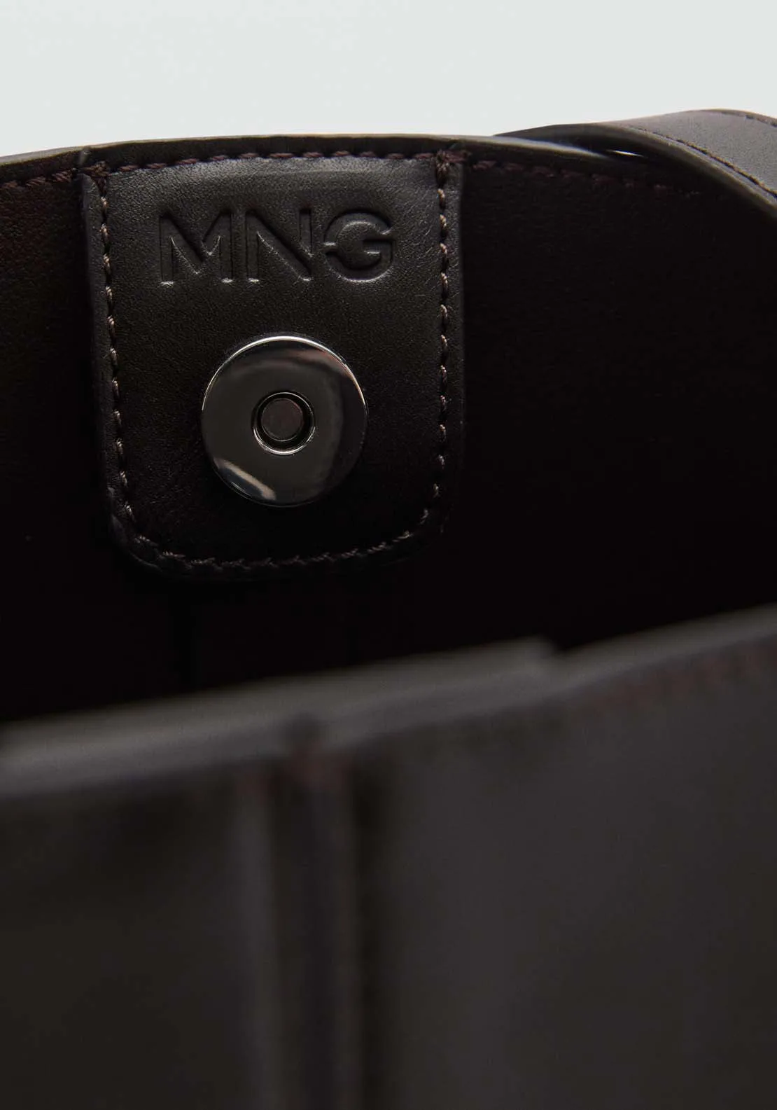 Shopper shoulder bag - Dark Brown
