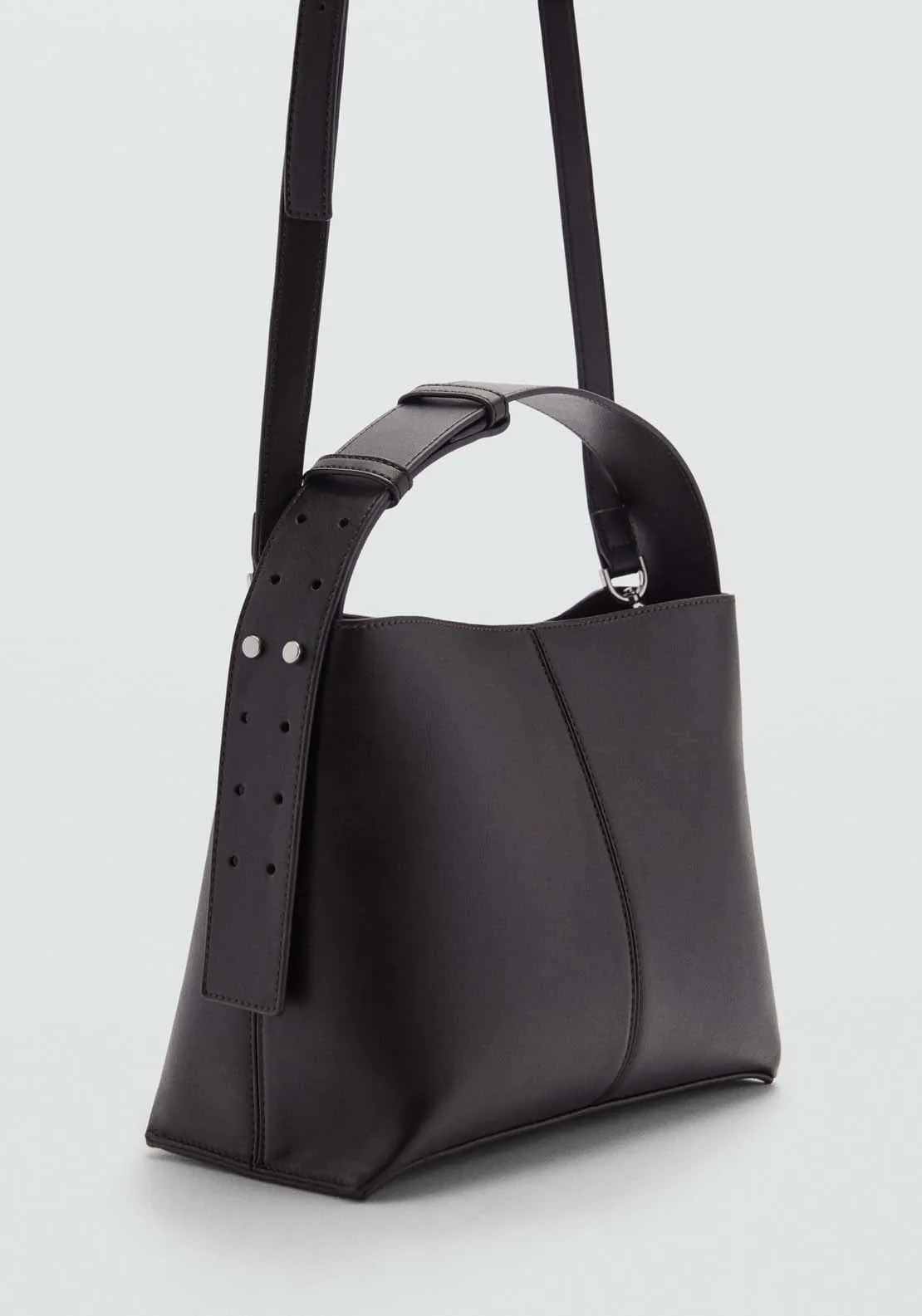 Shopper shoulder bag - Dark Brown
