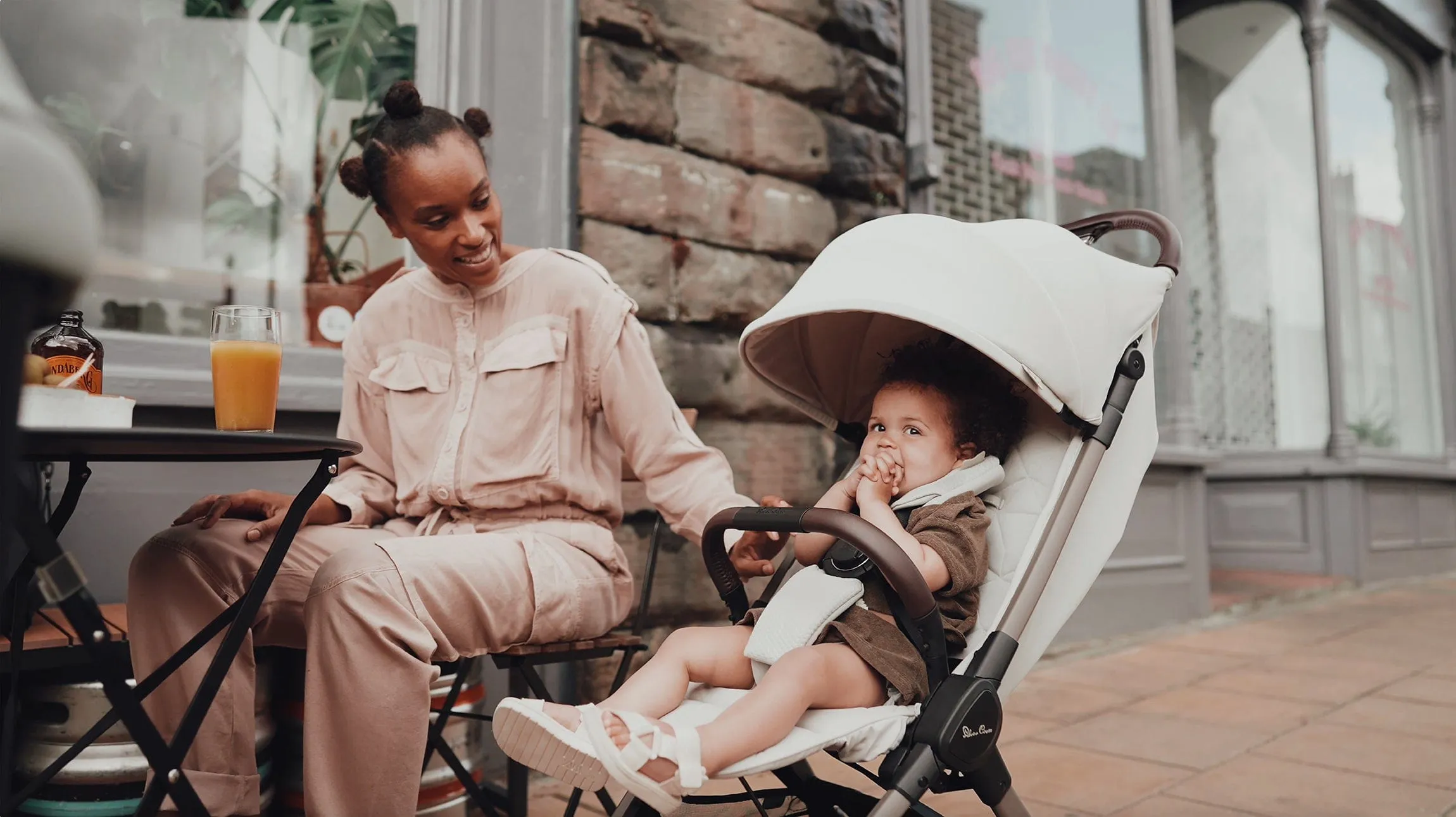 Silver Cross Clic Stroller 2024 - Almond