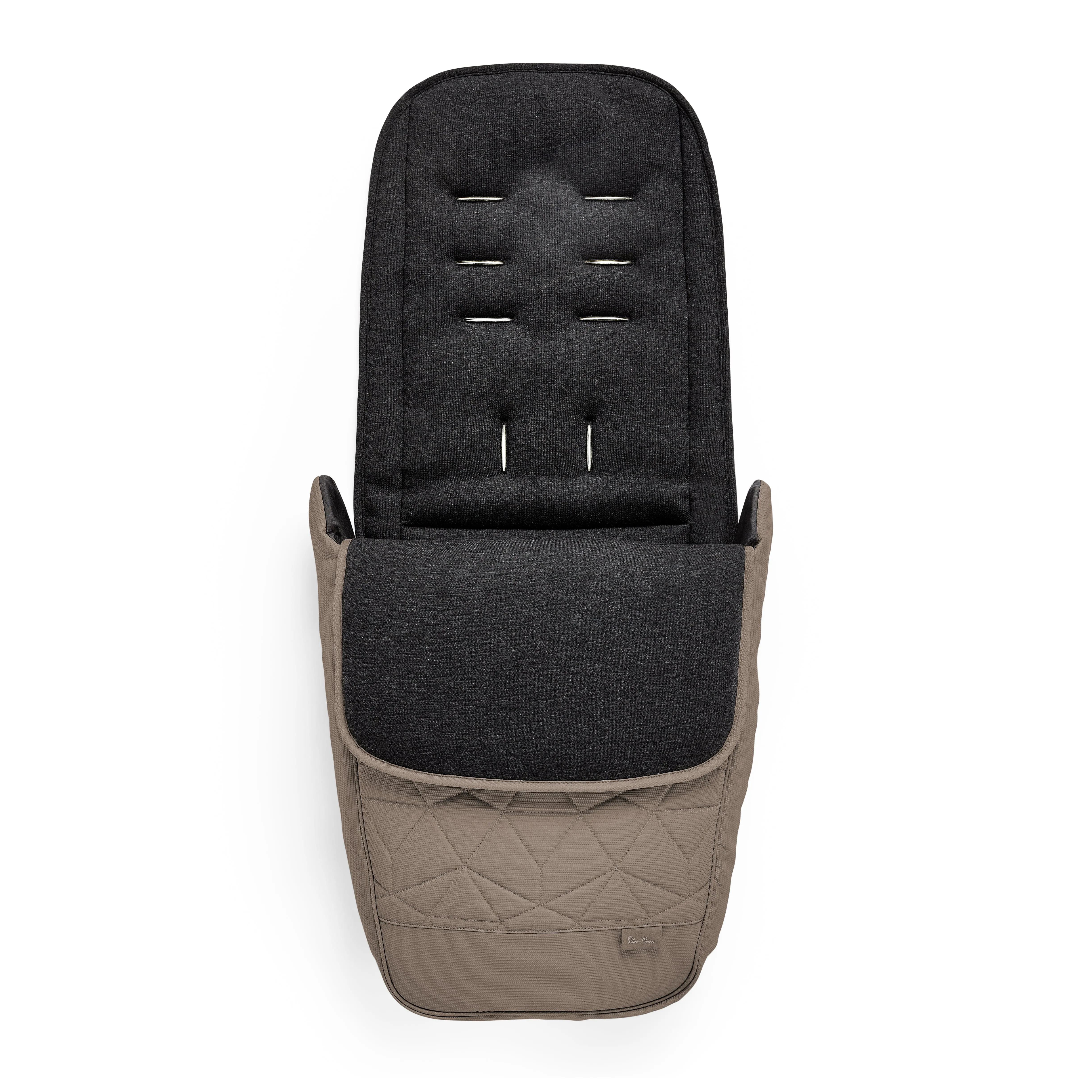 Silver Cross Clic Stroller and Footmuff - Cobble