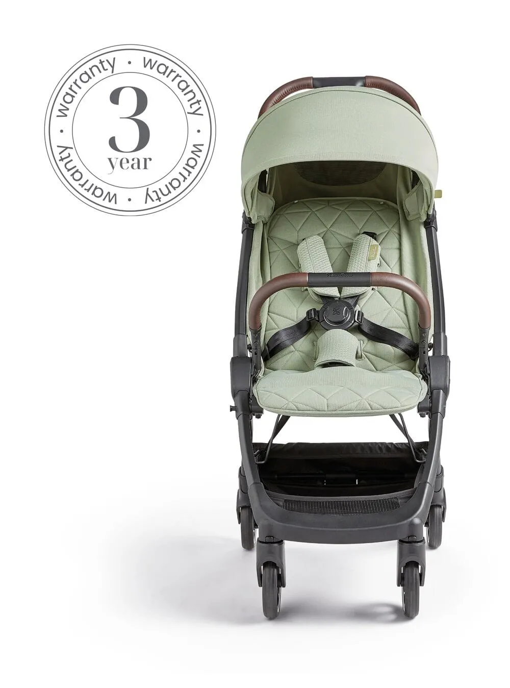 Silver Cross Clic Stroller with Snack Tray - Sage