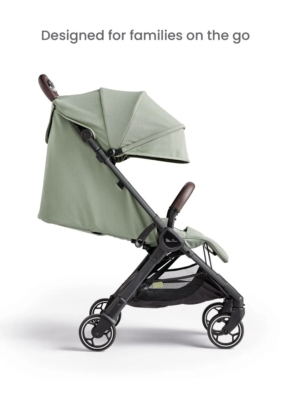 Silver Cross Clic Stroller with Snack Tray - Sage