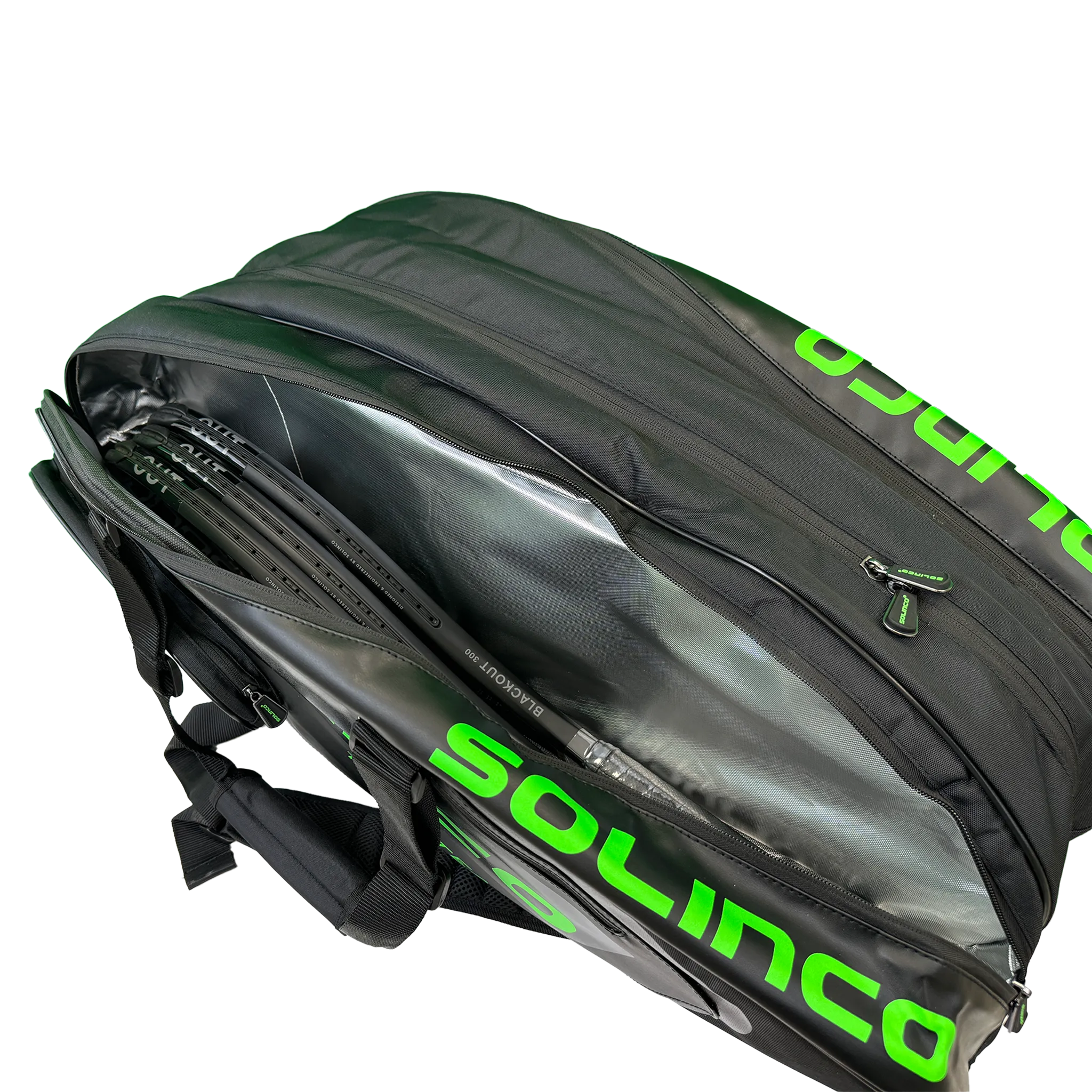 Solinco 15-Pack Tour Bag Full Black