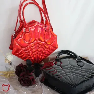 Spider Mirrored Shoulder Bag