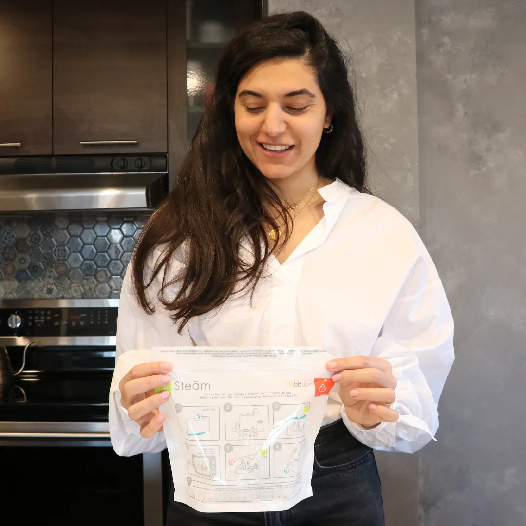 Steäm: Microwave Quick-Steam Sterilizer Bags 