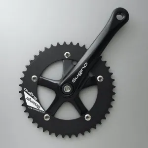 Sugino RD2 Messenger Crankset - 48T - Black
