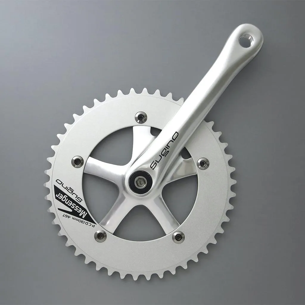 Sugino RD2 Messenger Crankset - 48T - Silver