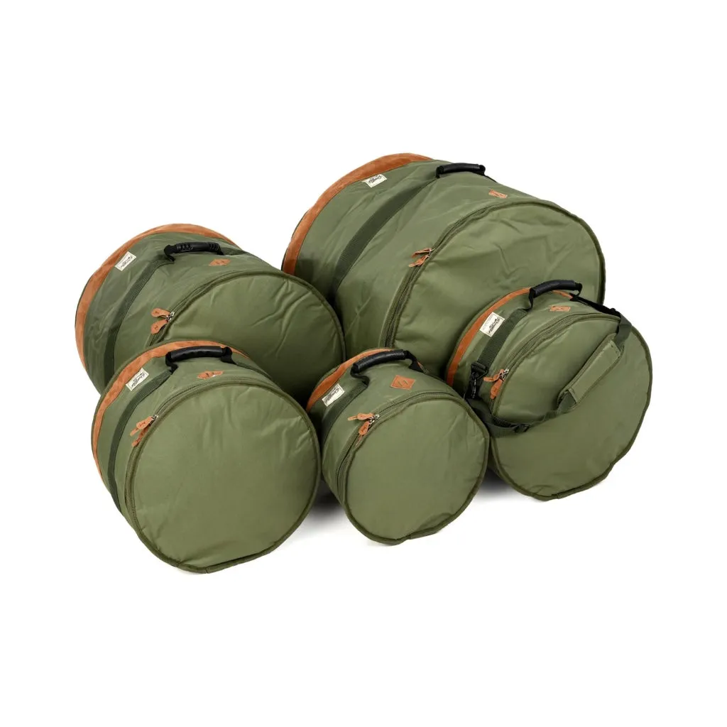Tama Powerpad Designer 5-piece Drum Bag Set - Moss Green