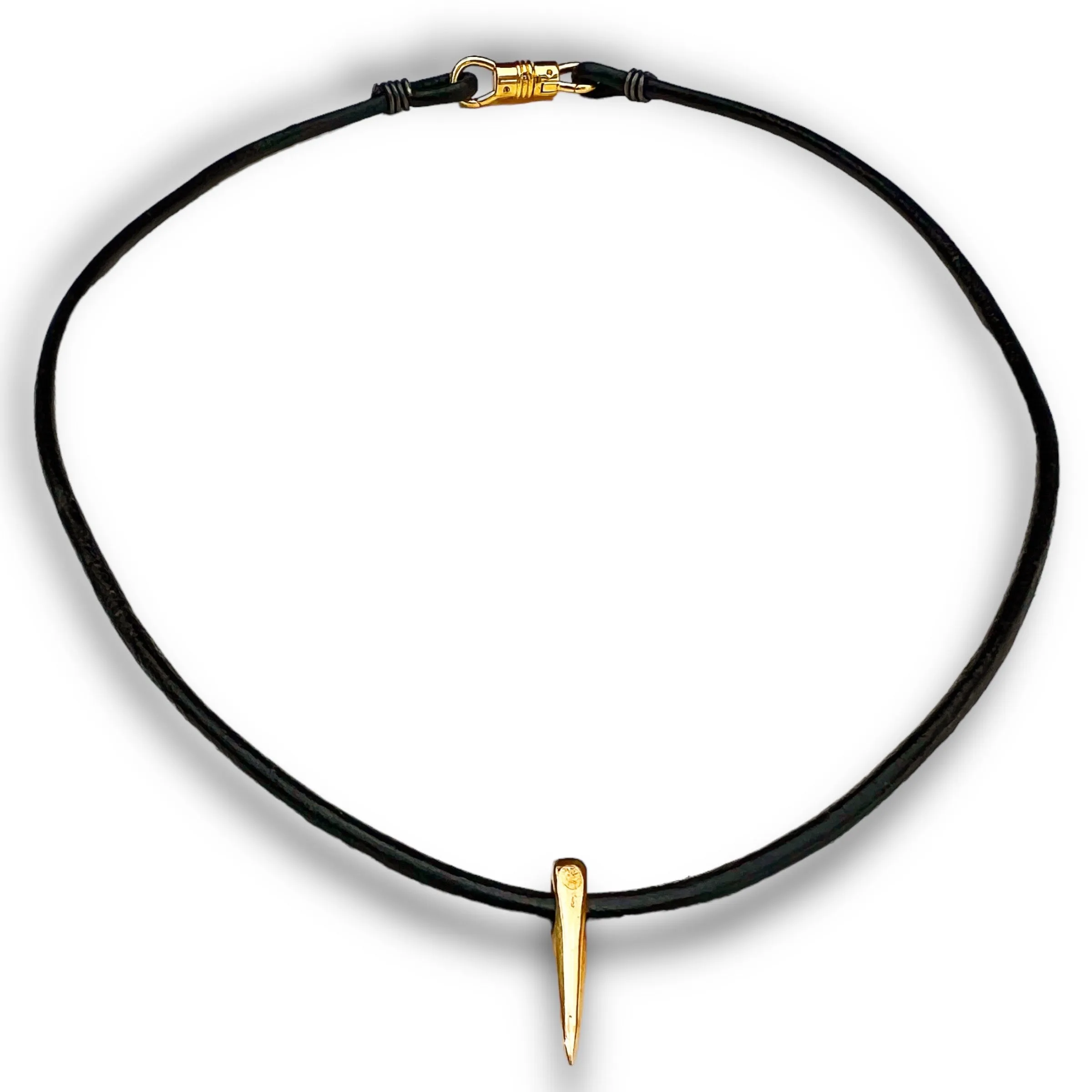 Thorn - bronze on cord