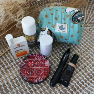 Toiletries Pouch - Unicorn Aqua