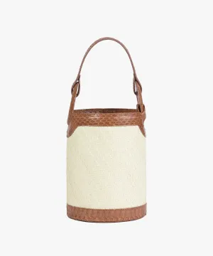 Tolú in Raffia and Snake