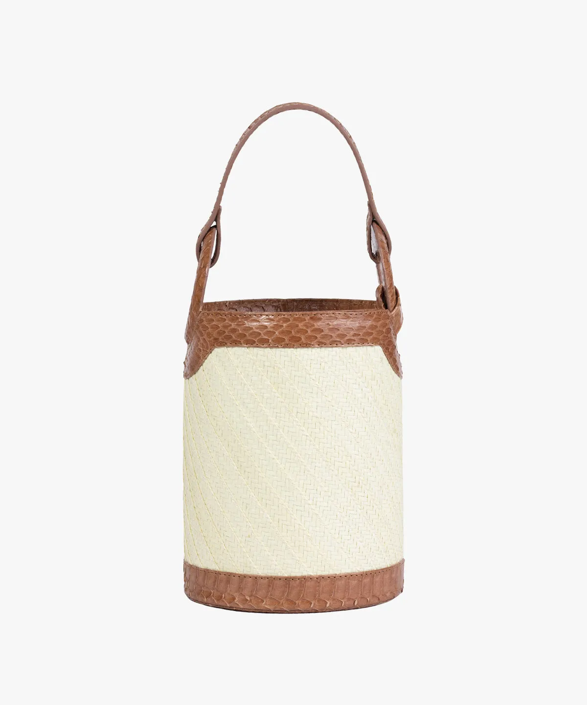 Tolú in Raffia and Snake