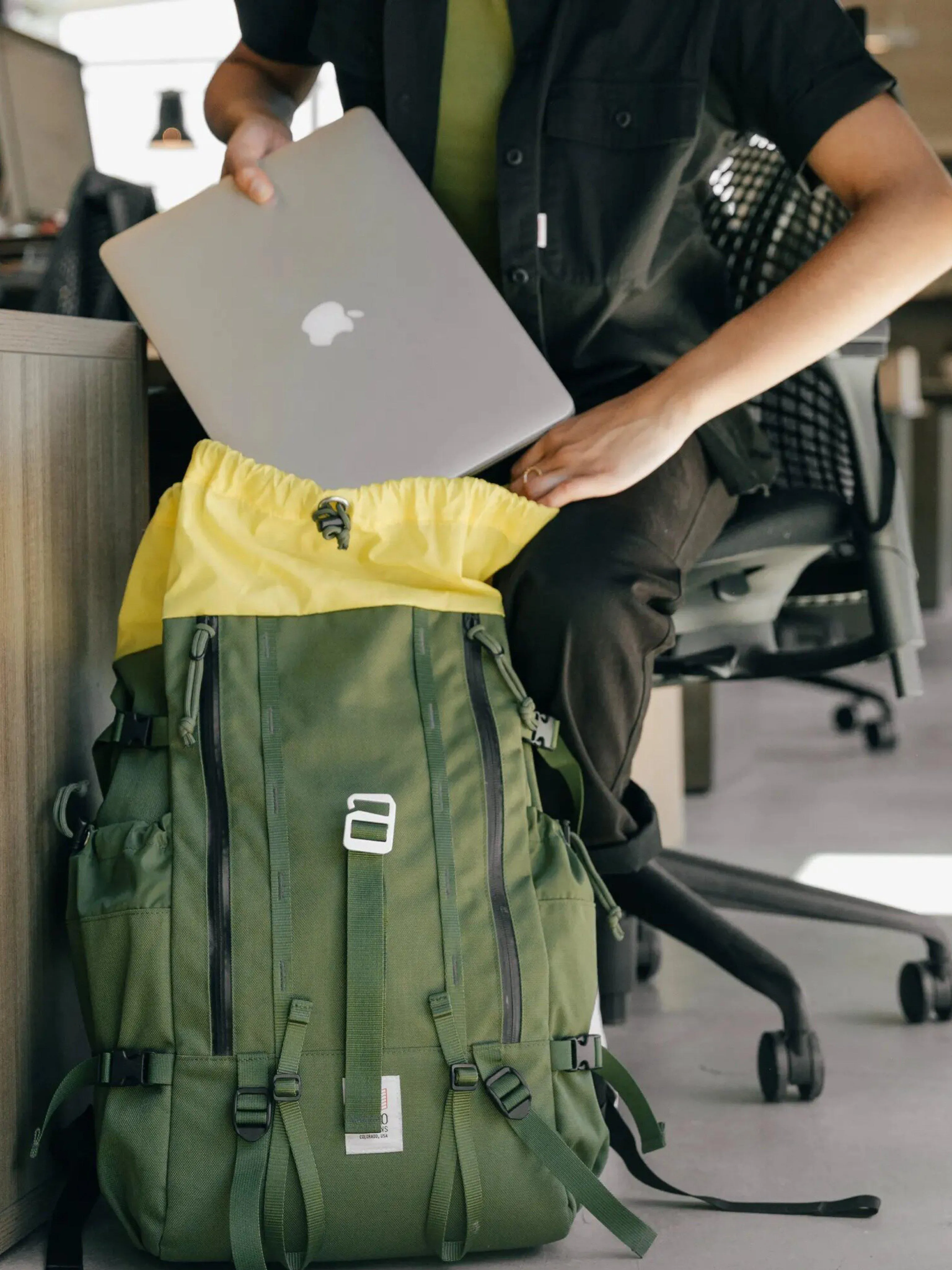 Topo Designs Mountain Pack Black