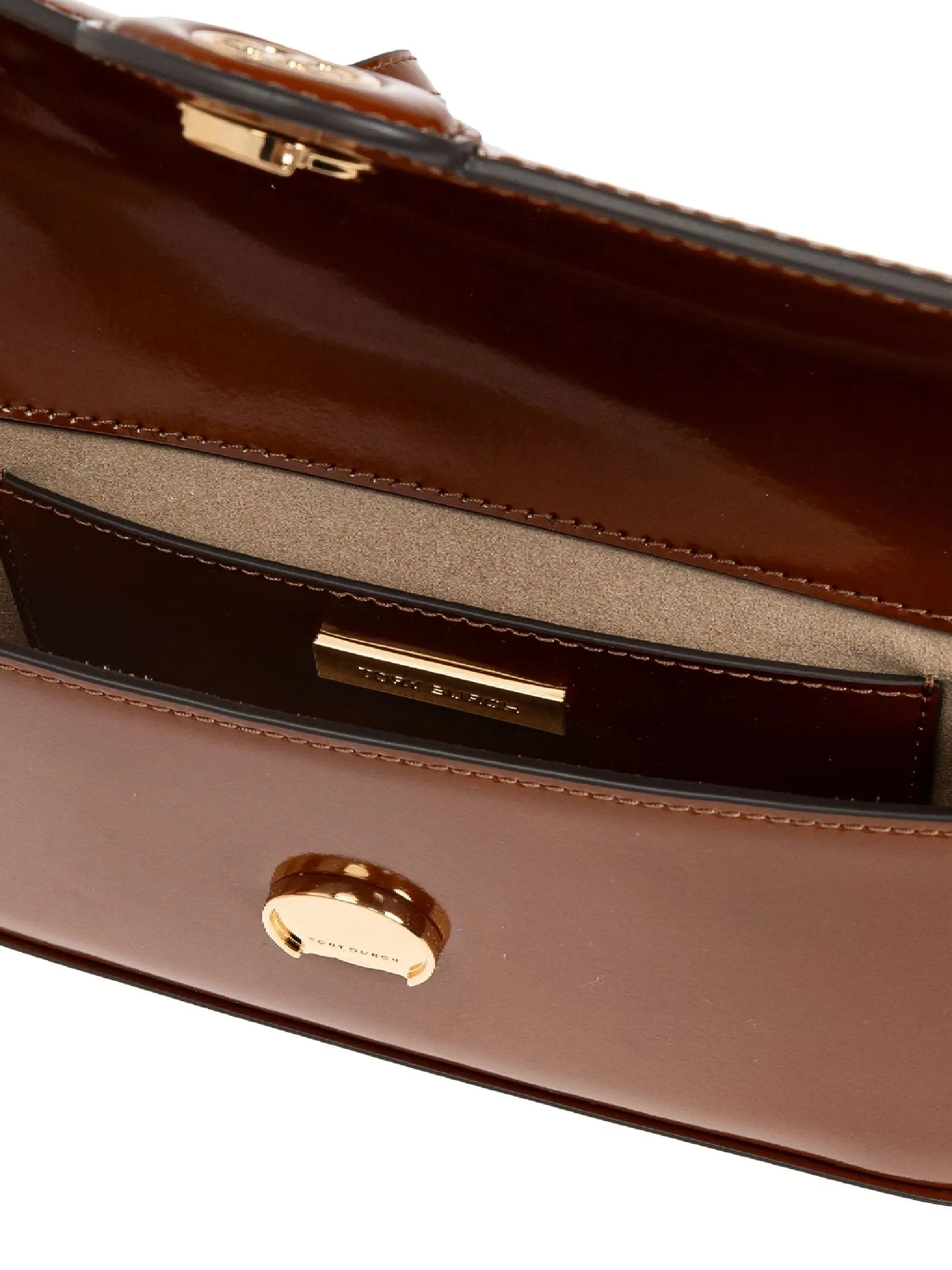 Tory Burch Robinson Dark Sienna axelväska