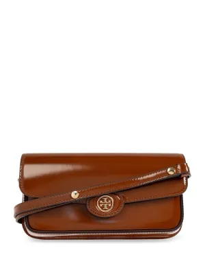 Tory Burch Robinson Dark Sienna axelväska