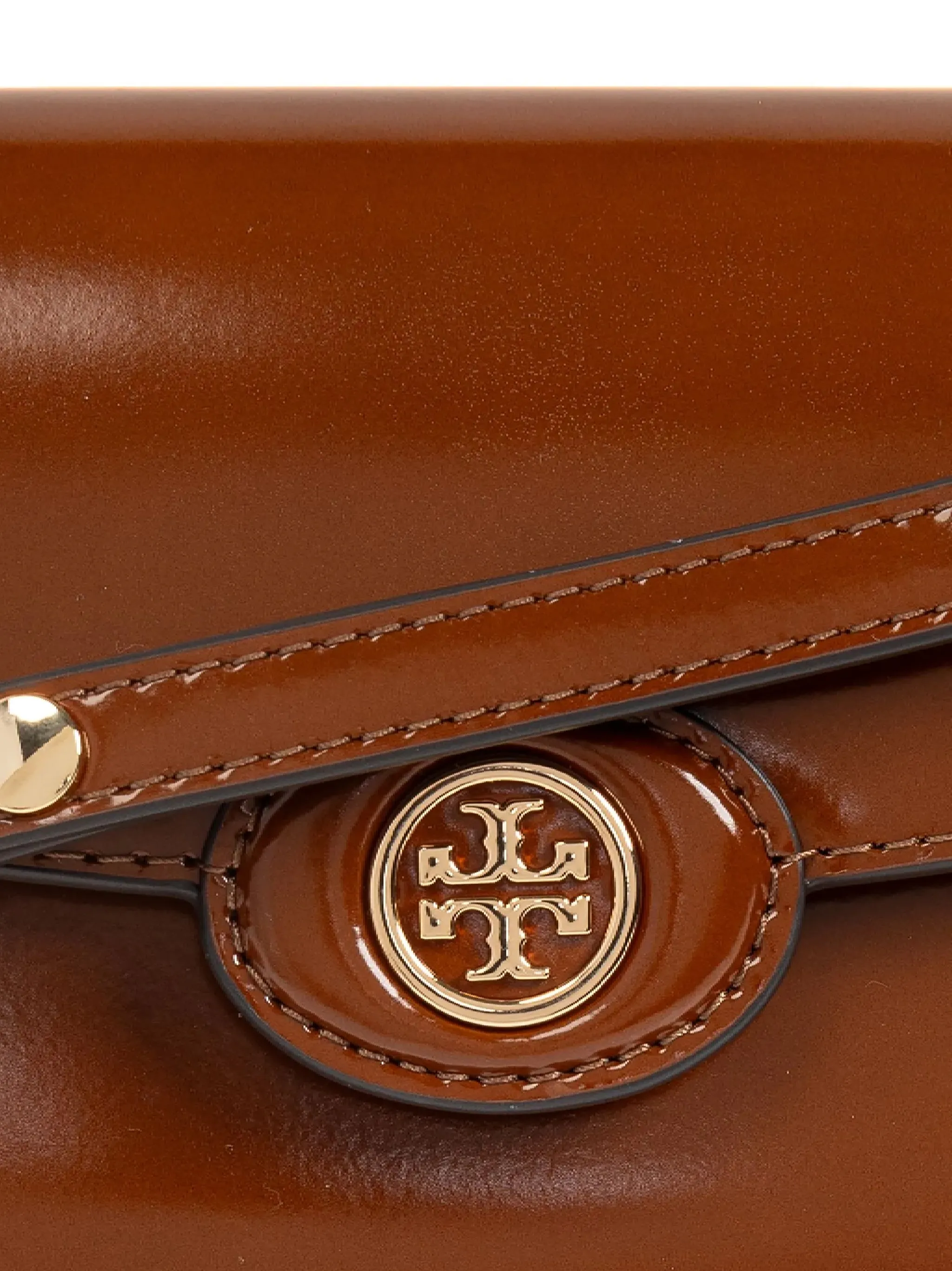 Tory Burch Robinson Dark Sienna axelväska