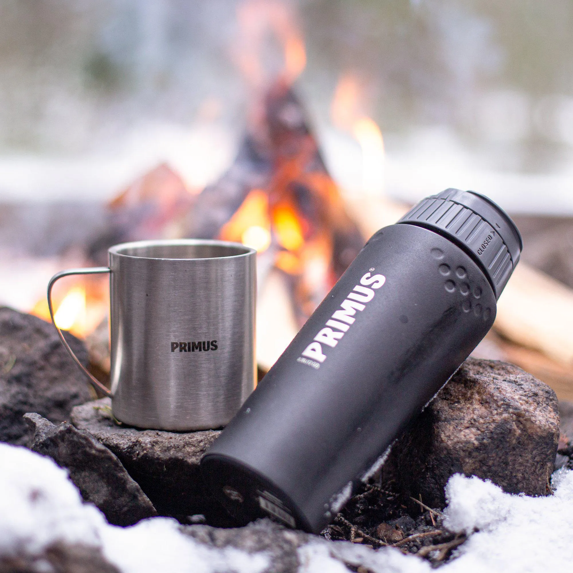 TrailBreak Vacuum Bottle 0.5L Black