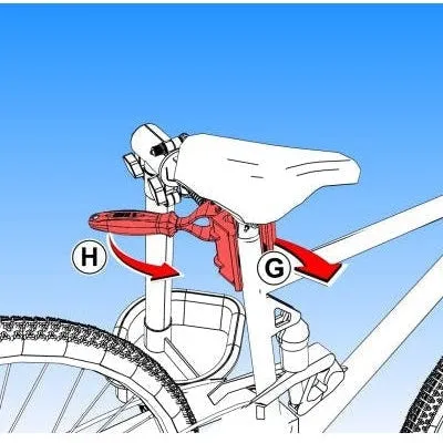 Unior BikeGator Auto Adjustable Repair Stand