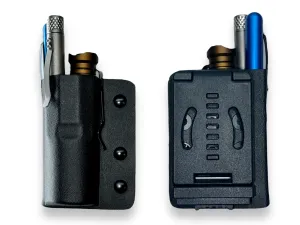 Universal Flashlight Kydex Holster - Molded Sheath   Adjustable Belt Lock