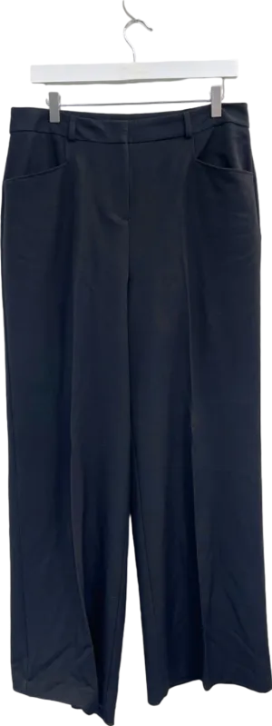 V by Very Black Wide Leg Trousers UK 14