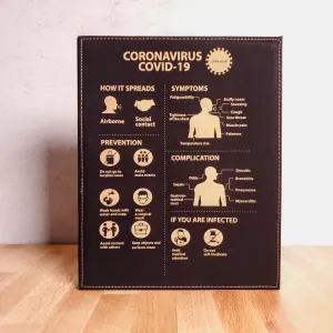 Vegan Leather Plaque