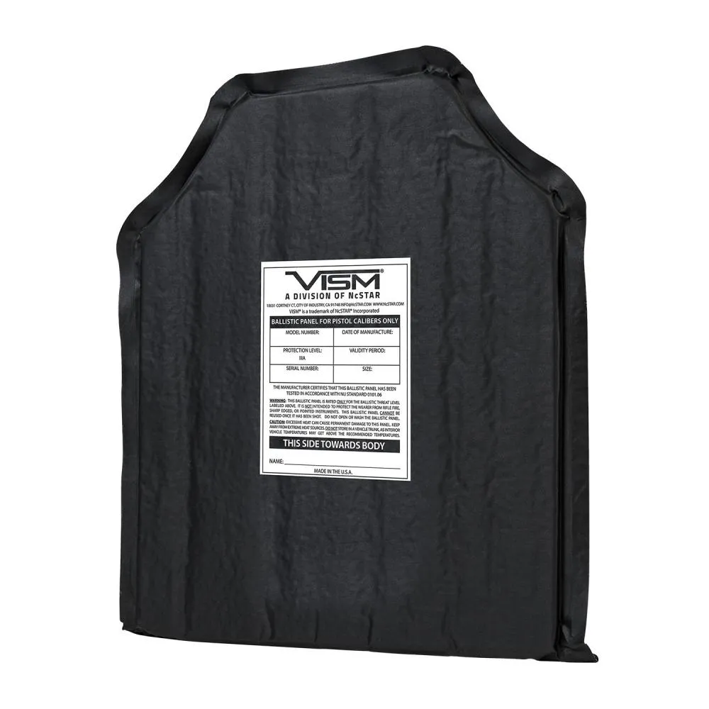 Vism Ballistic Soft Panel - 10"X12" - STR's Cut